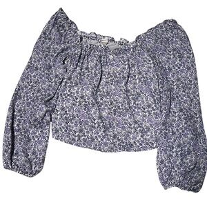 American Eagle Outfitters Floral Blouse